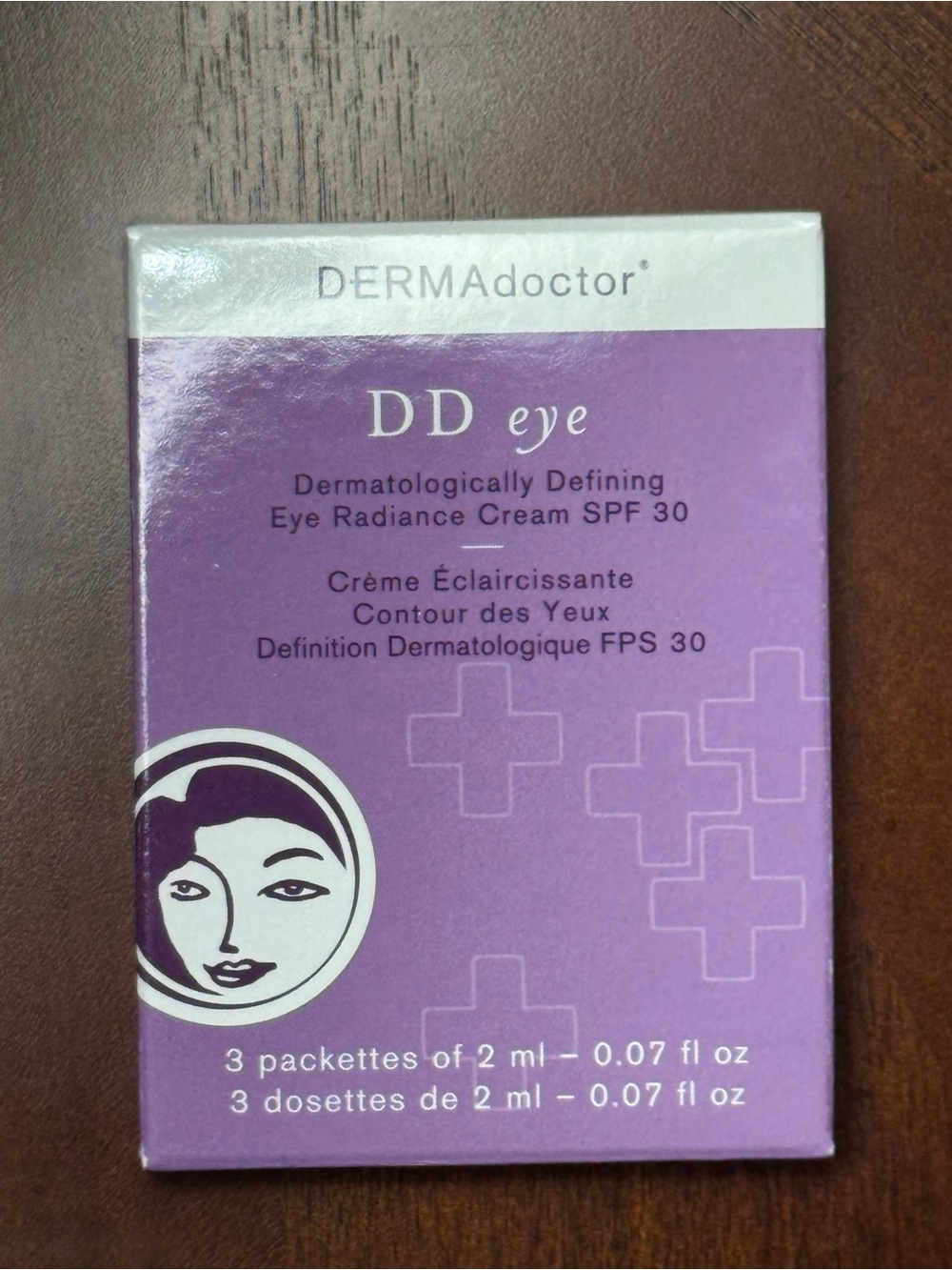 Dermadoctor DD Dermatologically Defining Eye Radiance Cream SPF 30 3 Pack NIB